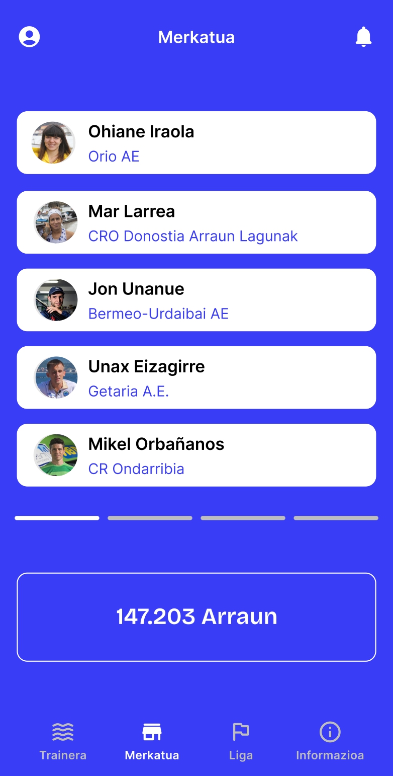 Arraunlariak erosi